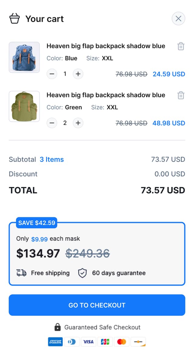 hero image cart